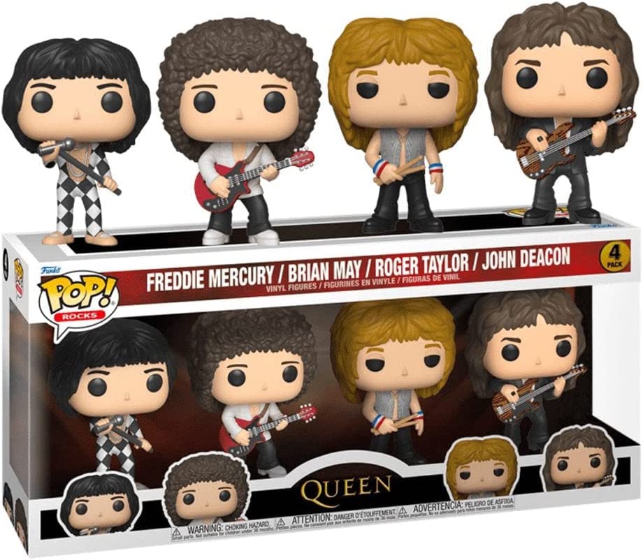 Set figurine Pop! Rock Queen Funko