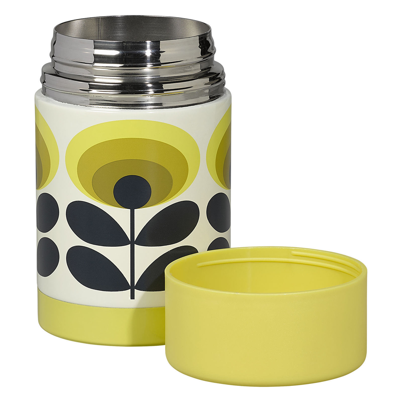 Termos Orla Kiely Food Flask Yellow Wild & Wolf