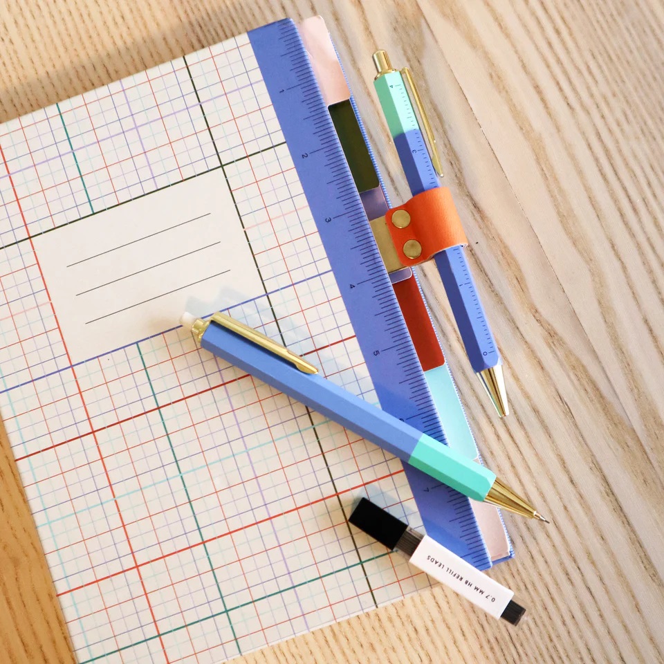 Set pix si creion mecanic Mechanical Pen & Pencil Set Kikkerland