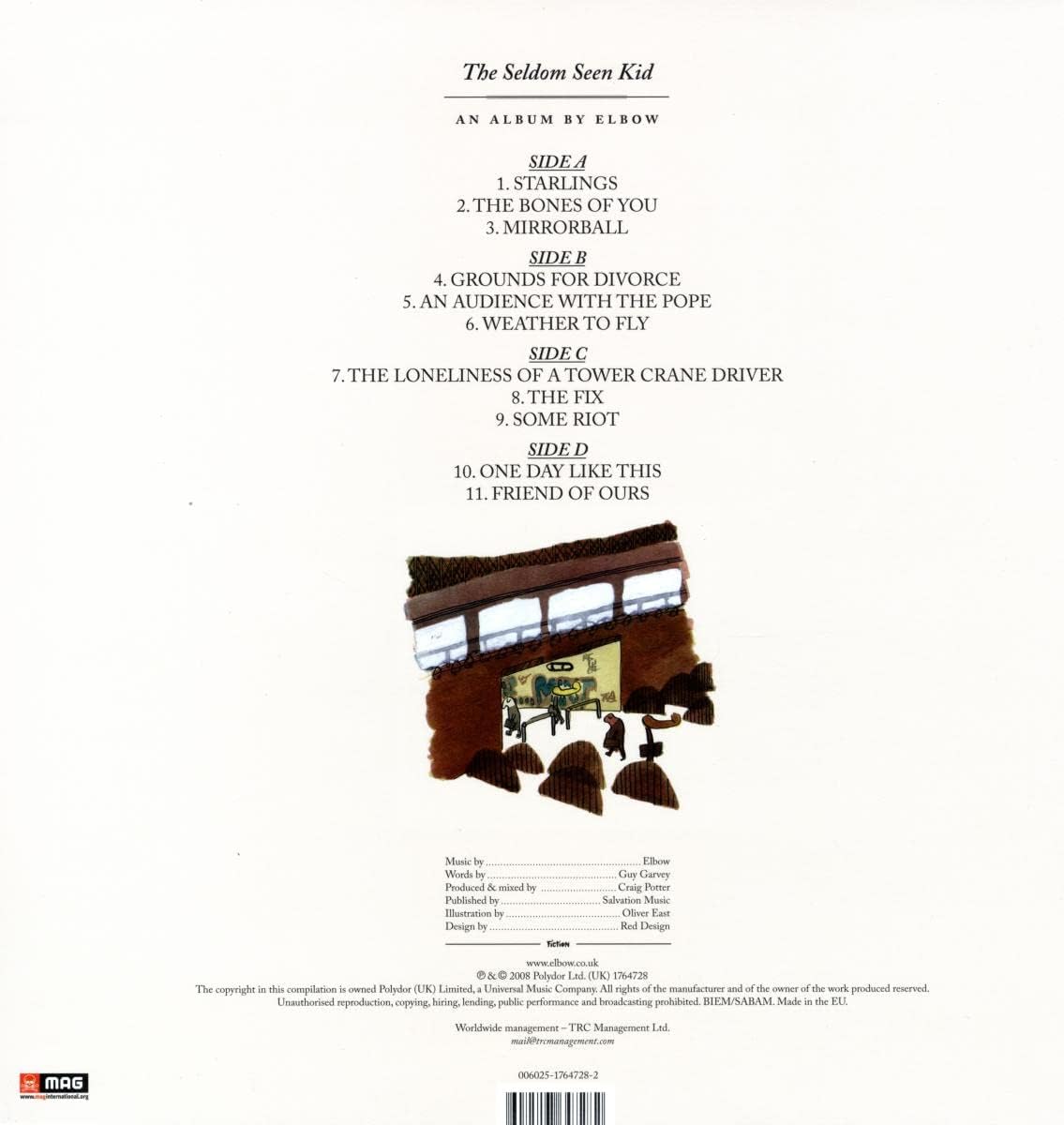 The Seldom Seen Kid (Vinyl, 45 RPM) Elbow