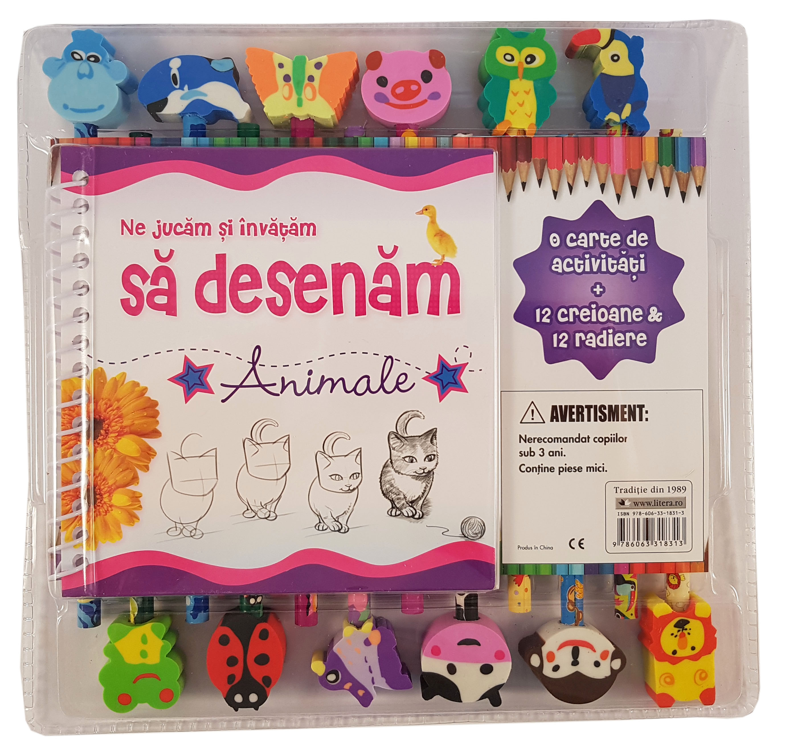 Ne jucam si invatam sa desenam animale