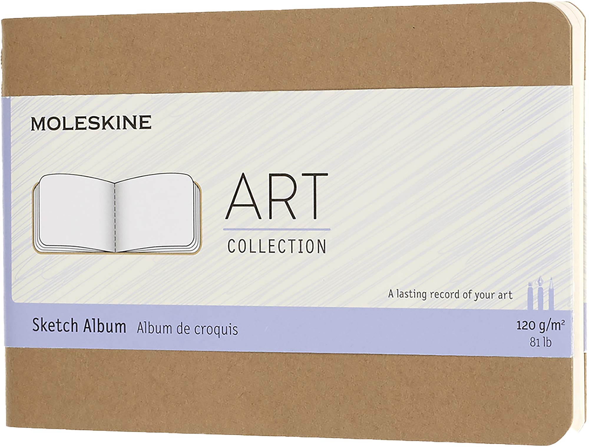 pentru schite Moleskine Art Kraft Brown Moleskine