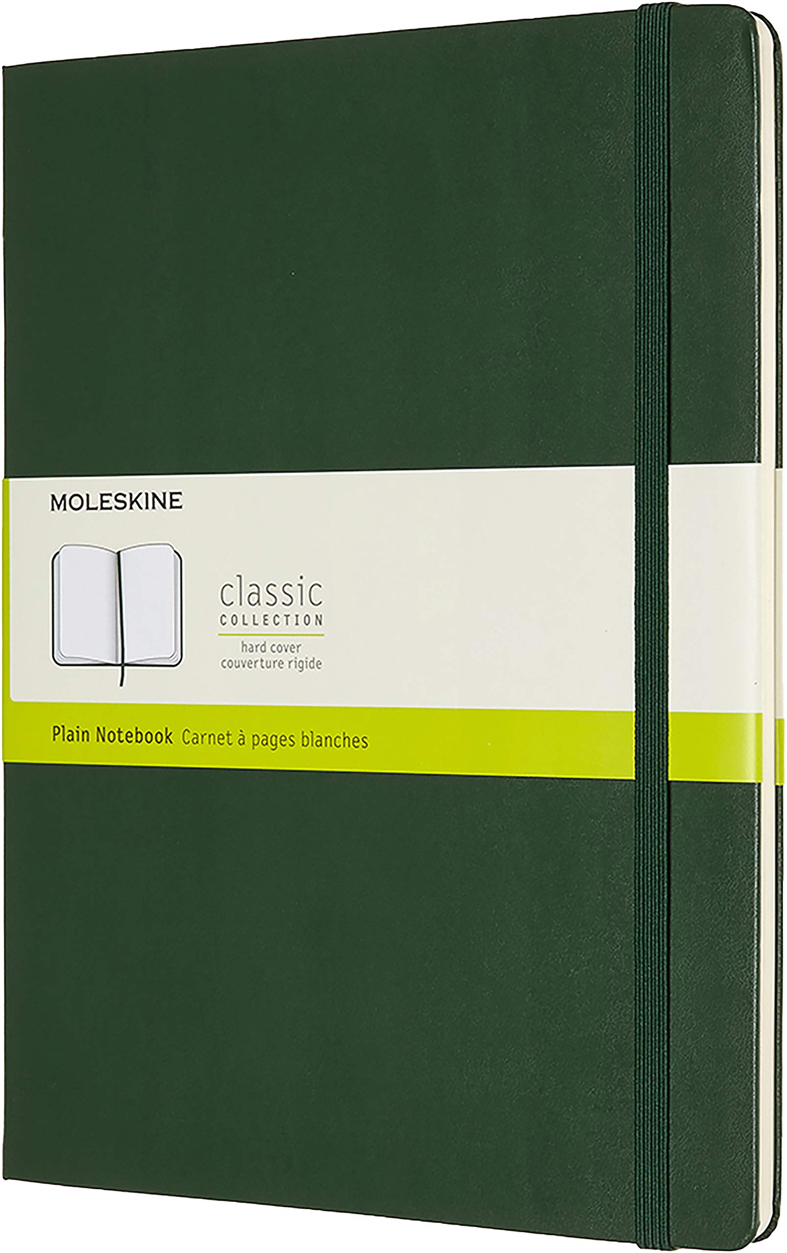 Moleskine Classic Extra Large, Plain, Hard Cover Myrtle