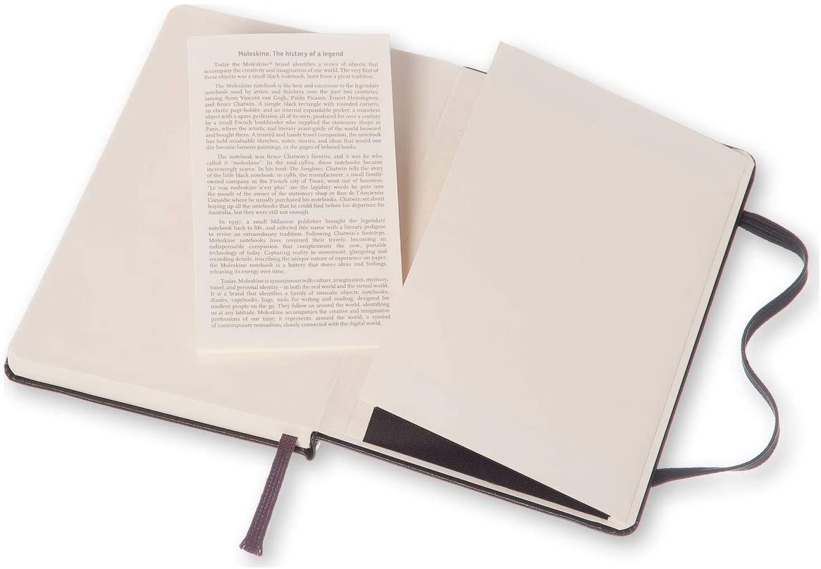 Moleskine Classic Pocket, Hard Cover, Dotted Black Moleskine