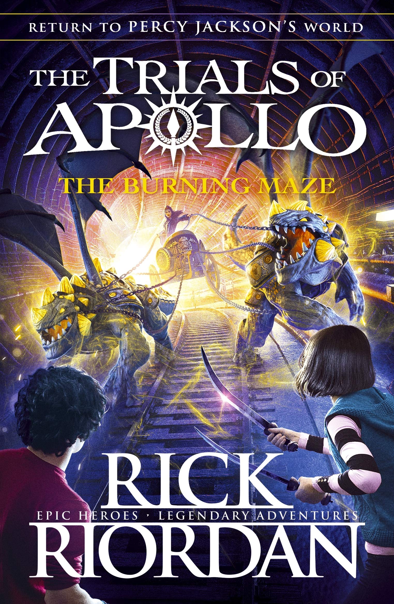 The Burning Maze Rick Riordan