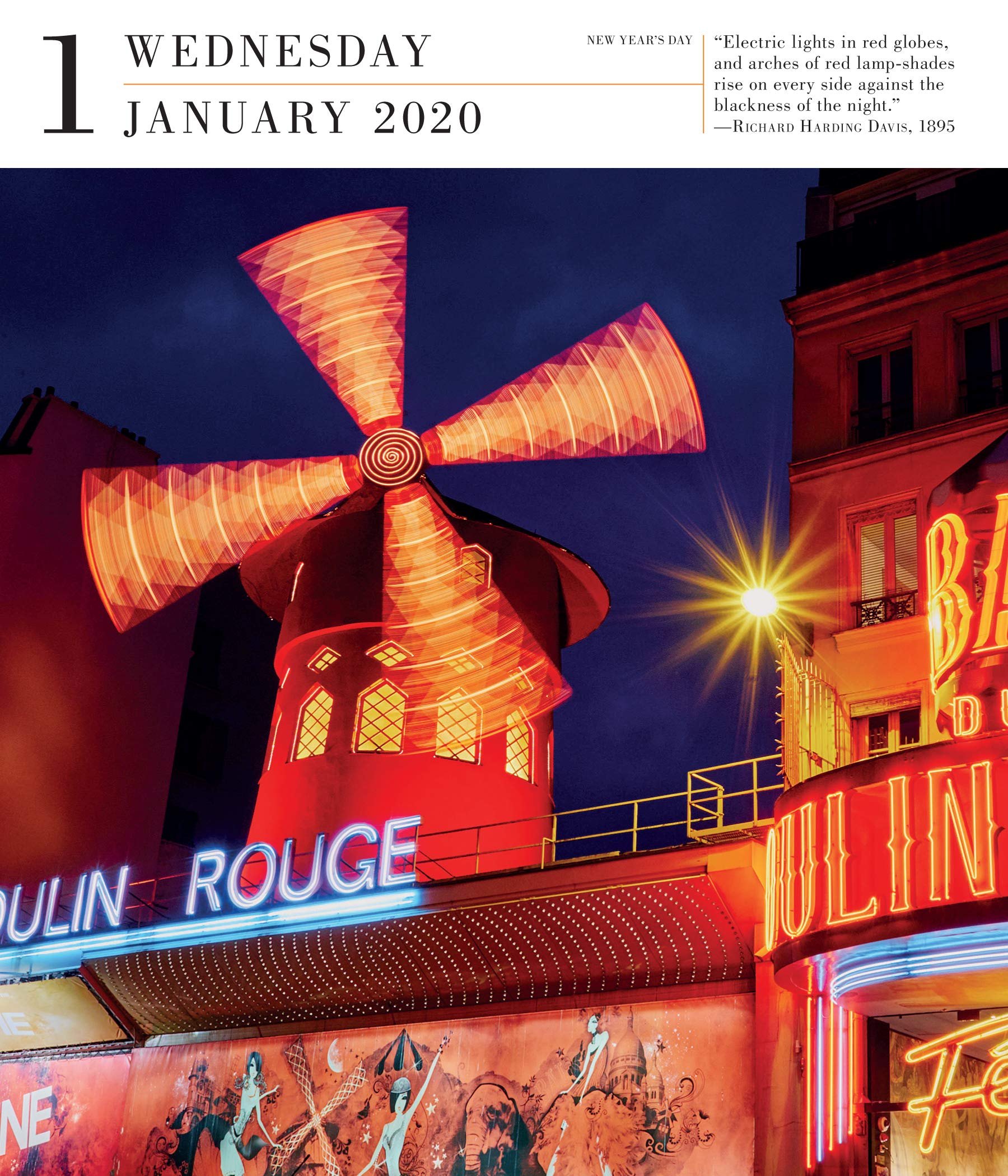 paris page a day gallery calendar 2023 Calendar 2020 PageADay Gallery Calendar Paris Workman Publishing