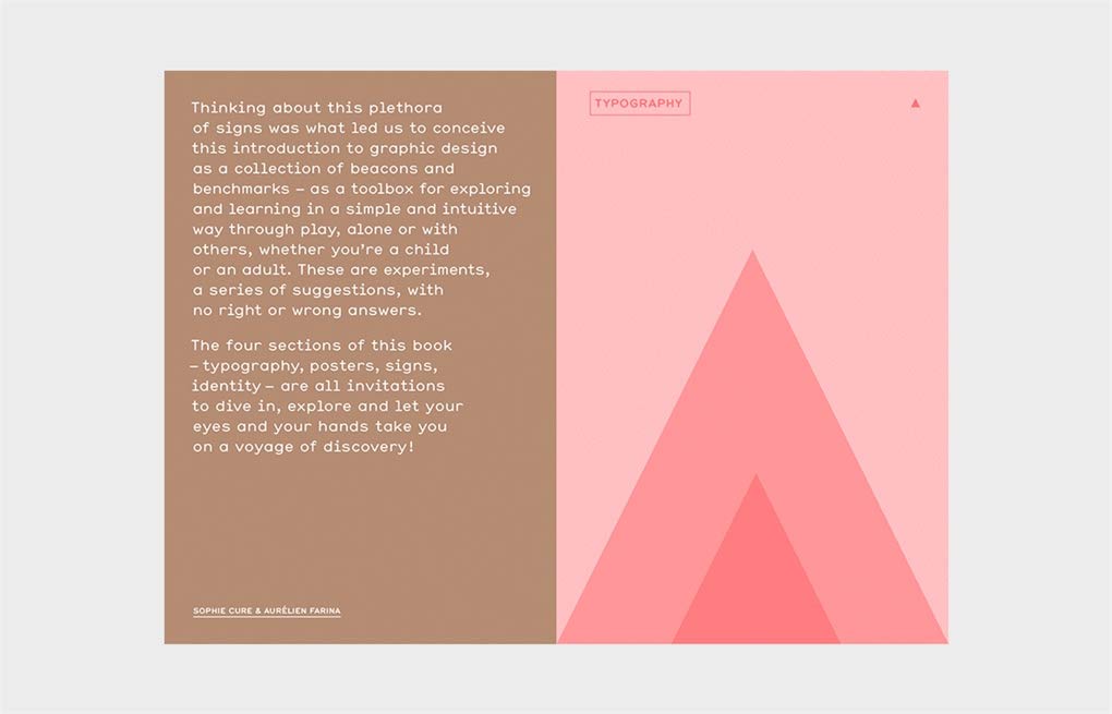 Graphic Design Play Book Sophie Cure, Aurelien Farina