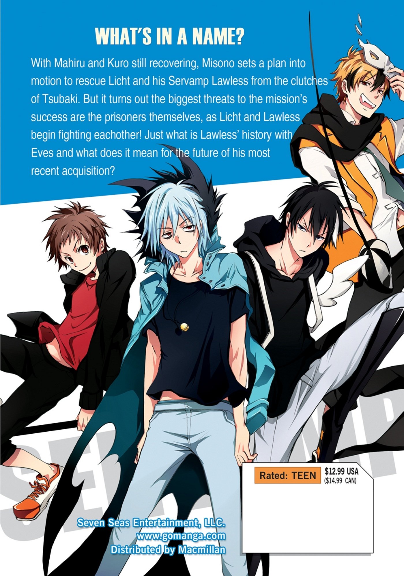 Servamp. Volume 7 Strike Tanaka