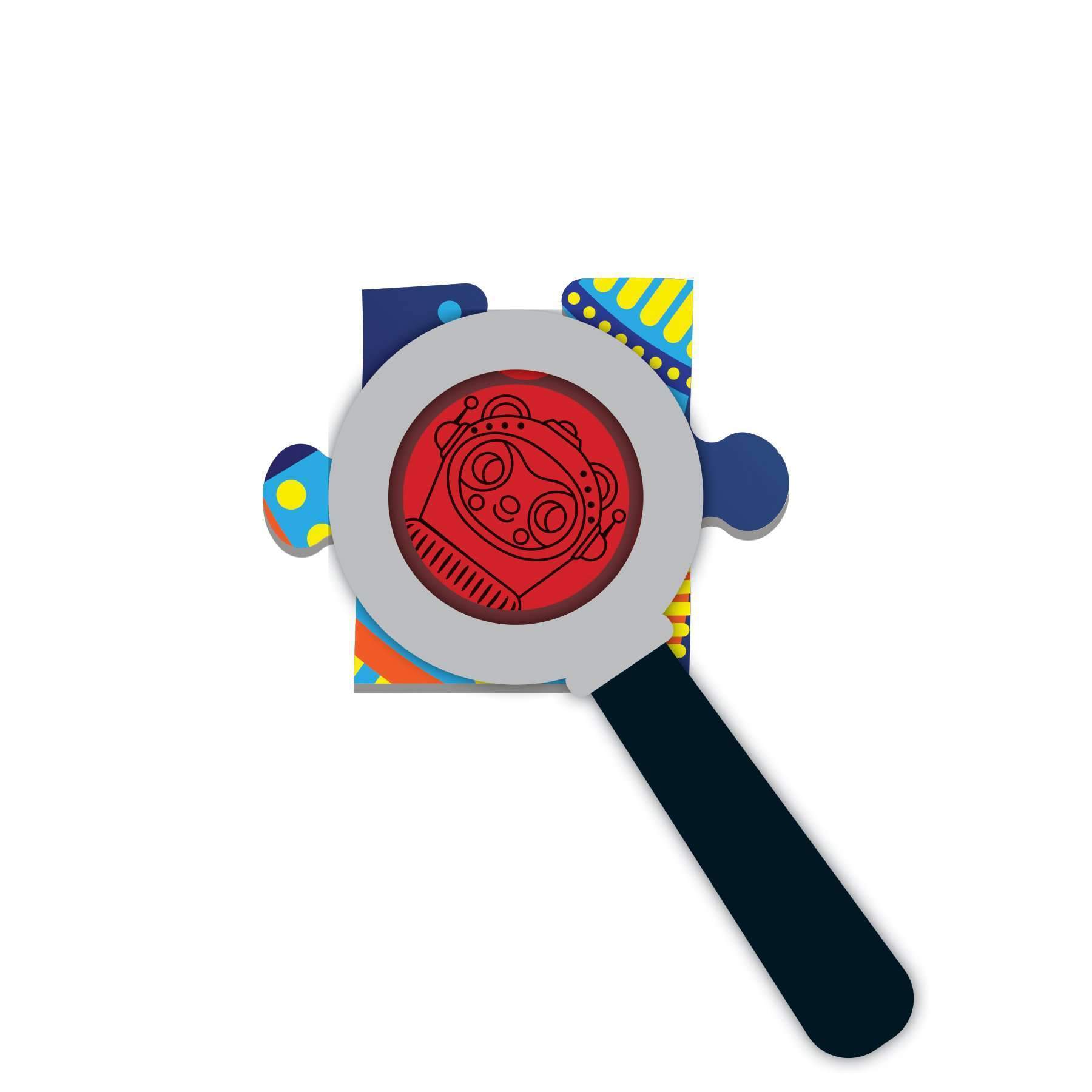 Puzzle 42 piese Secret Outer Space Mudpuppy