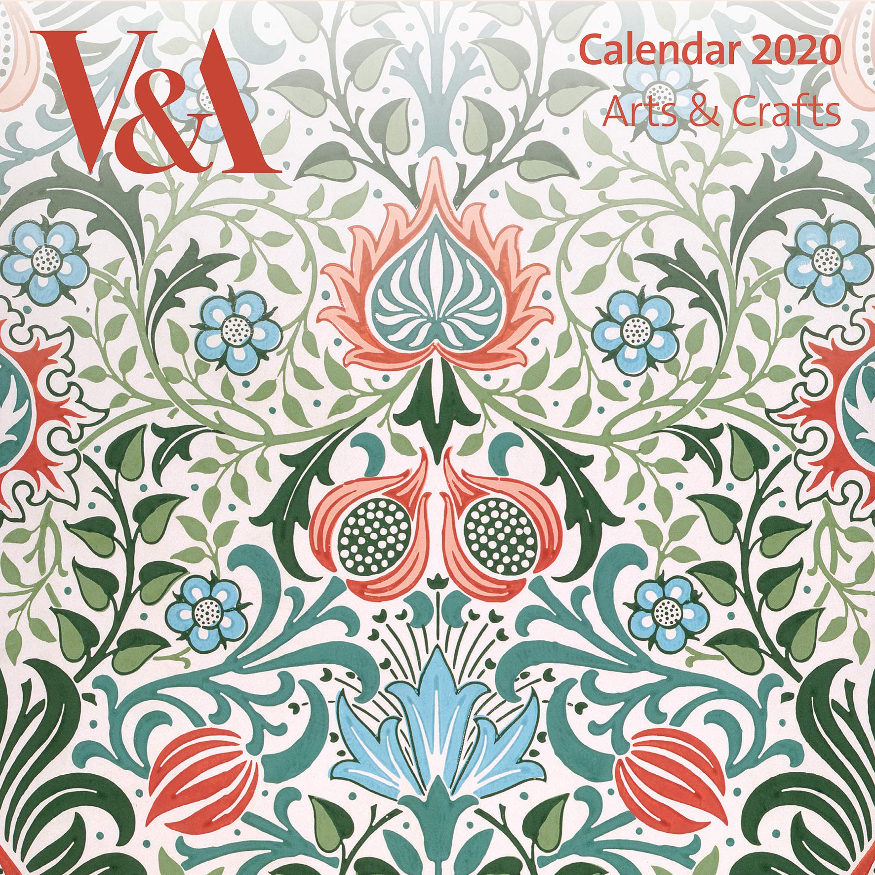 Calendar 2020 V&A Arts & Crafts Flame Tree Publishing