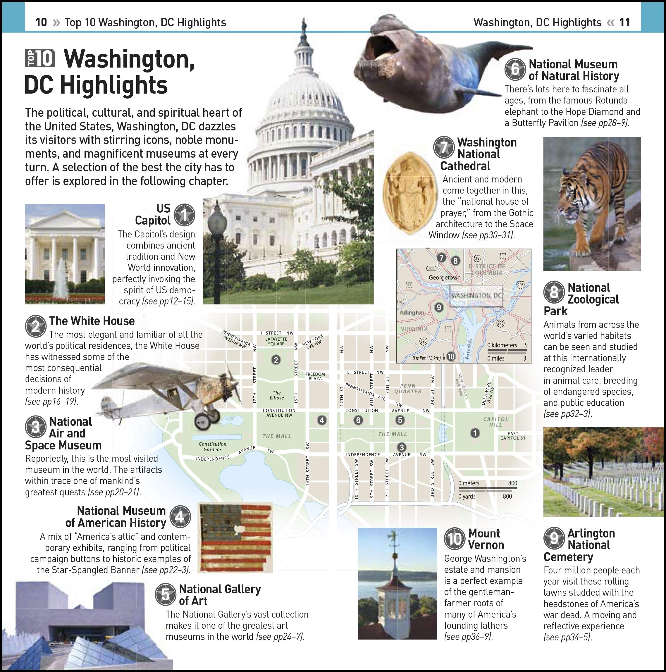 Top 10 Washington DC DK Travel