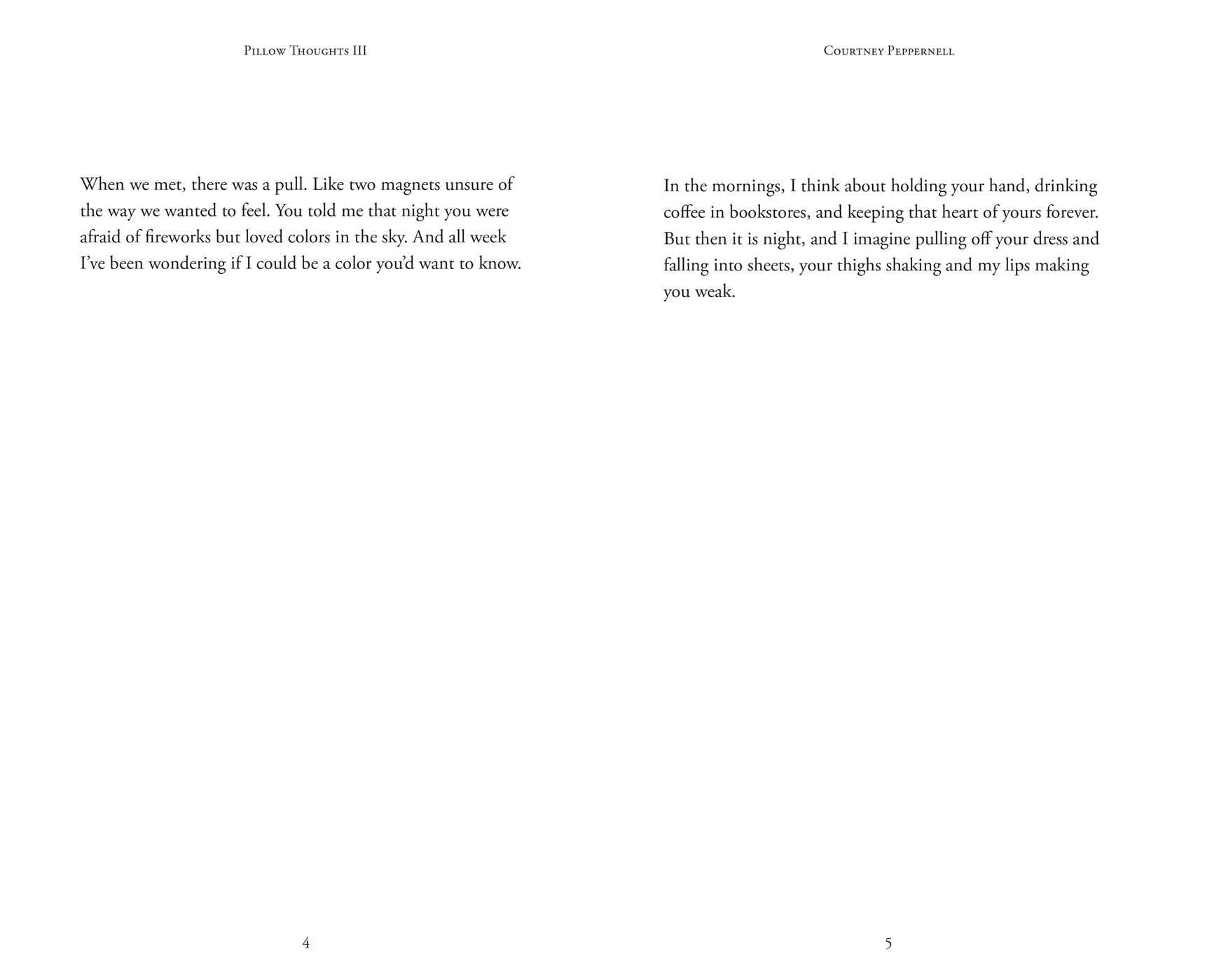 Pillow Thoughts III Courtney Peppernell