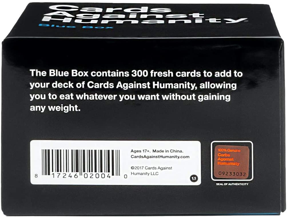 Extensie Cards Against Humanity Blue Box Cards Against Humanity