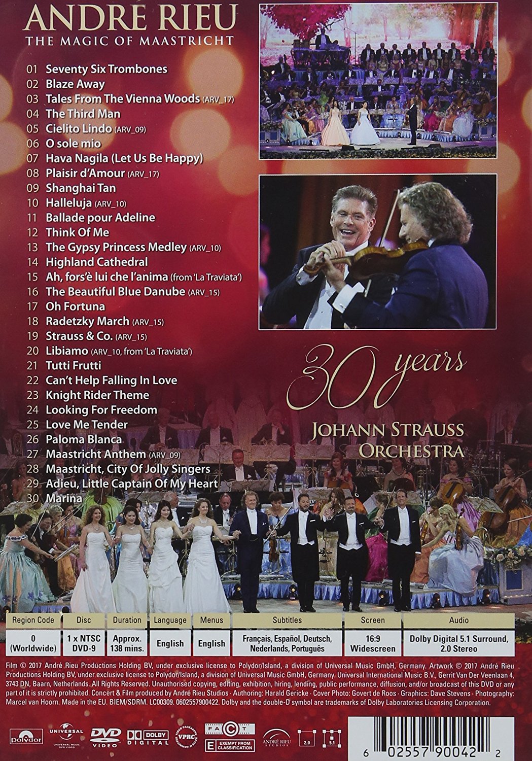 Kaartjes Andre Rieu Maastricht Andre Rieu The Magic Of Maastricht Andre Rieu