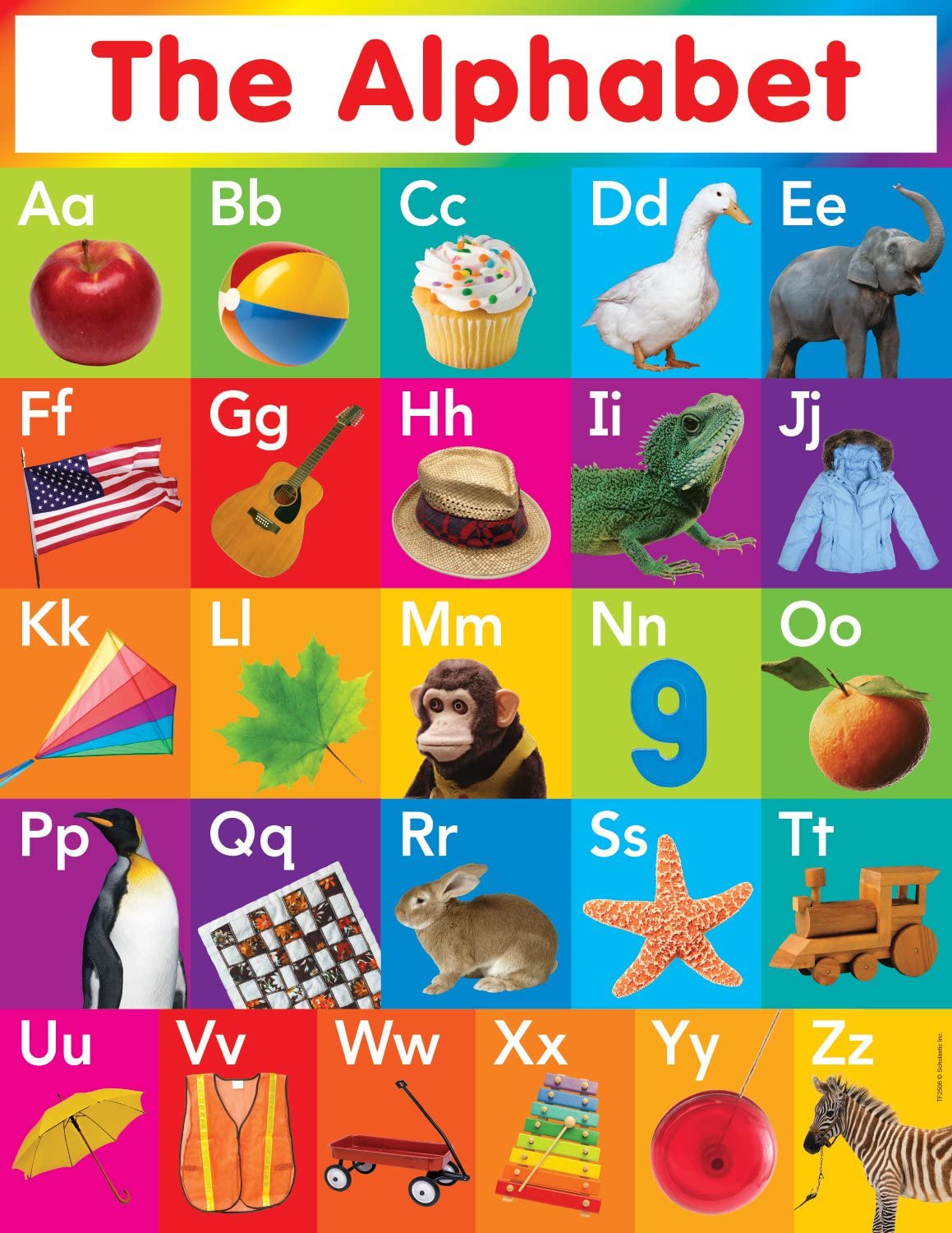 Scholastic Teacher's Friend Alphabet Chart Scholastic
