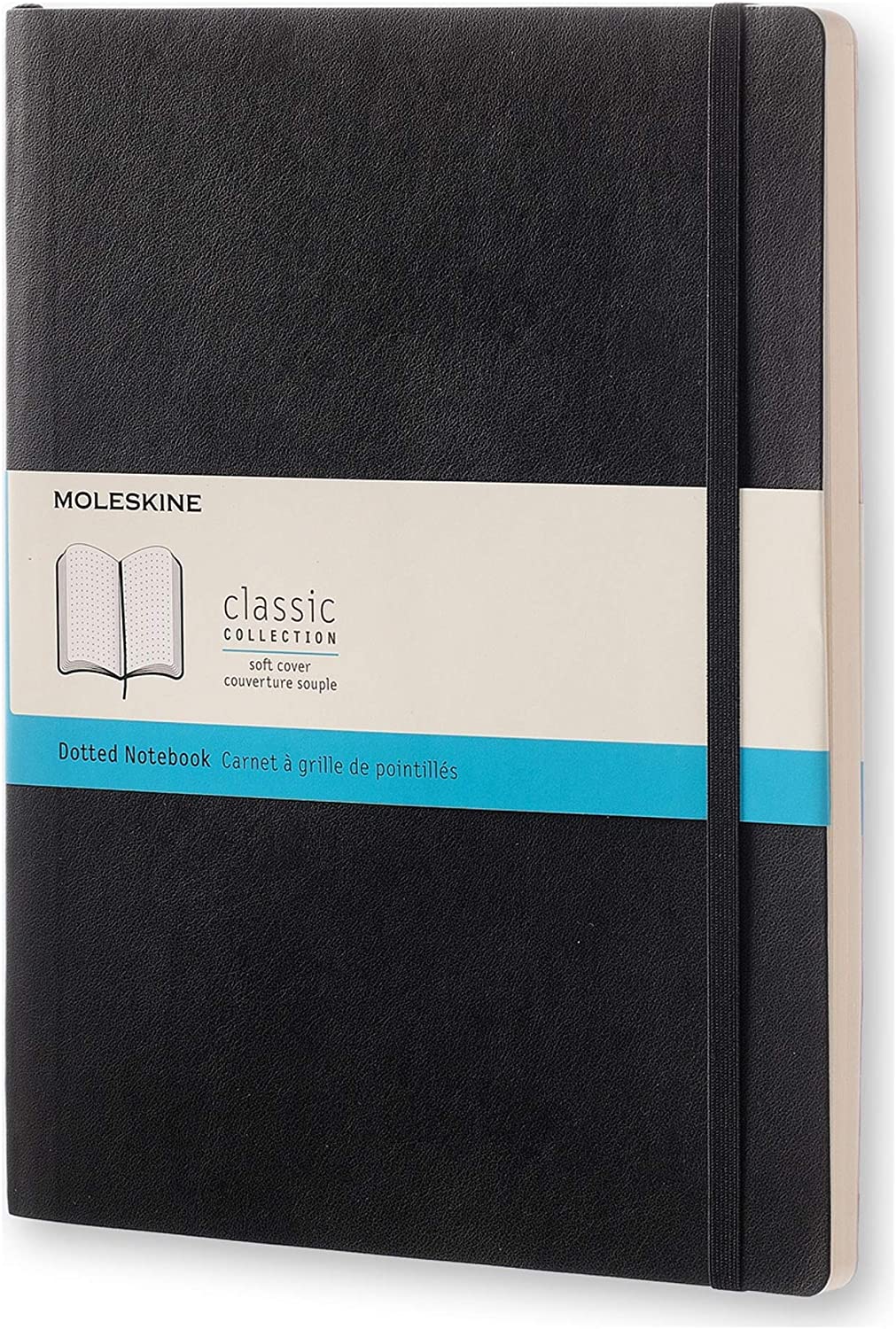 Moleskine Classic Extra Large, Dotted, Soft Cover Black