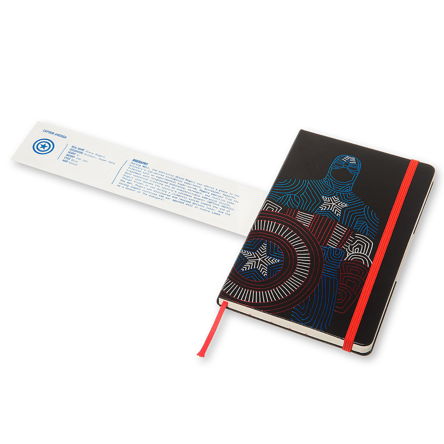Moleskine The Avengers Captain America Limited Edition Notebook