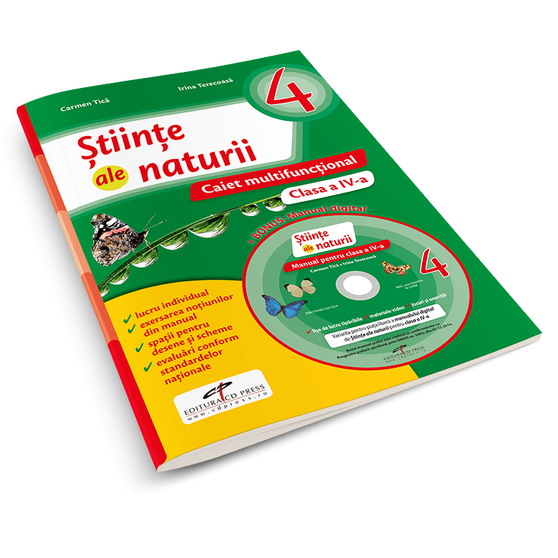 Stiinte Ale Naturii Caiet Multifunctional Pentru Clasa A Iv A Manual Digital Carmen Tica Irina Terecoasa