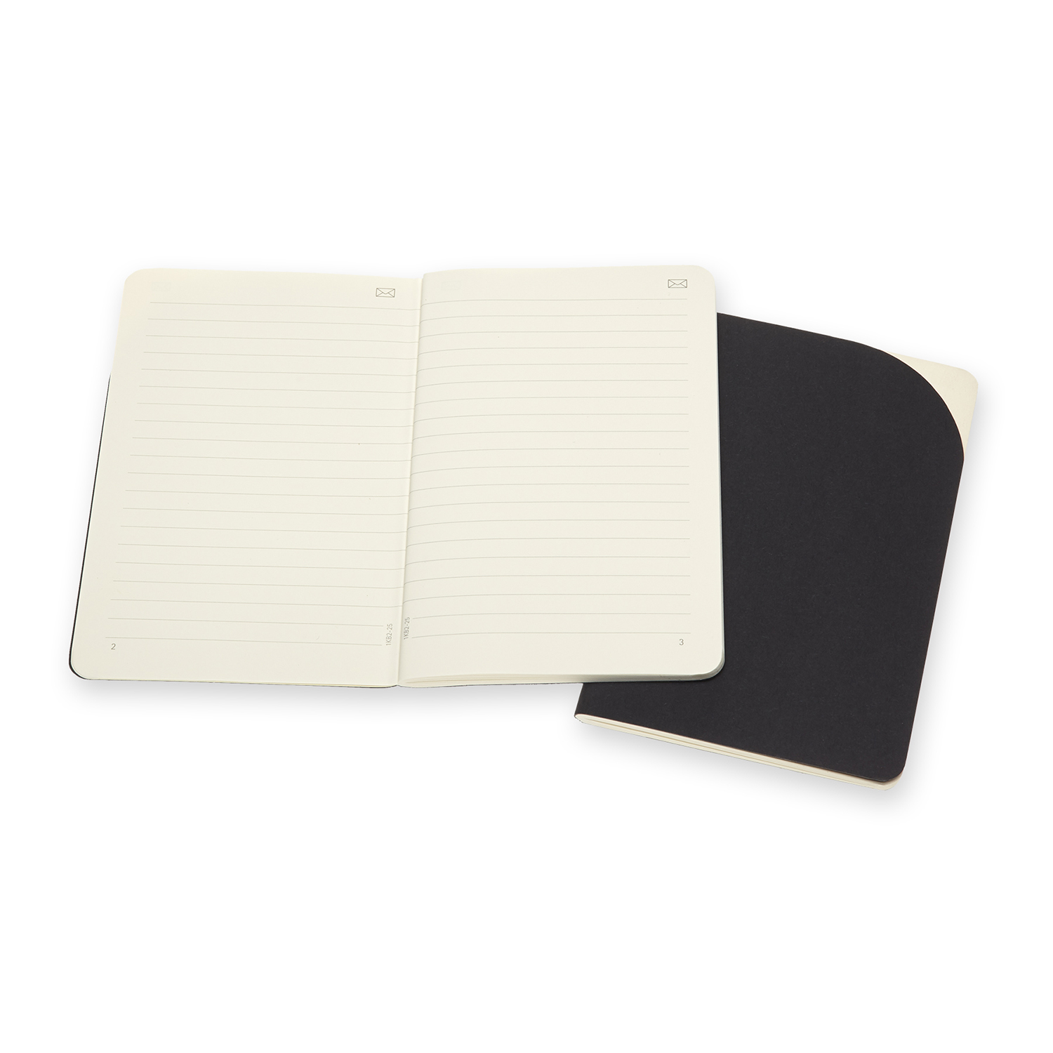 Moleskine Smart Cahier Ruled, Pocket, Black Moleskine