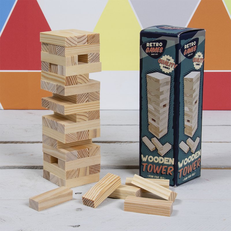 Retro Games Wooden Tower Lesser & Pavey