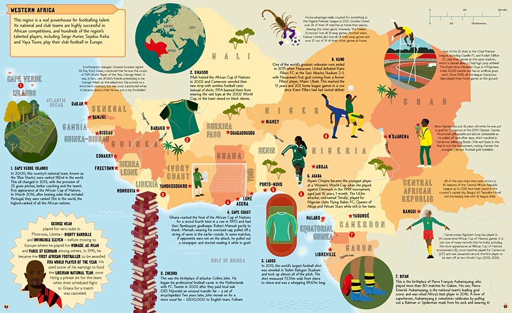 Atlas Of Football Clive Gifford