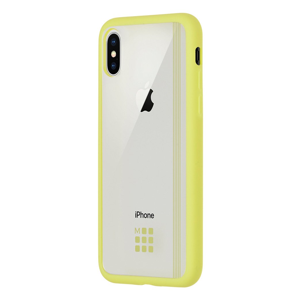 Carcasa iPhone X Elastic Hard Yellow Moleskine