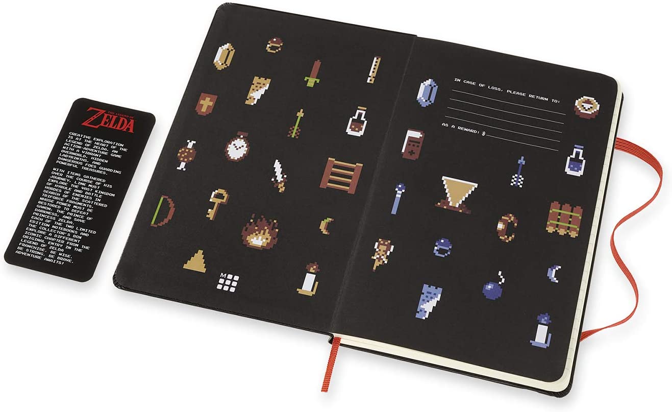 Moleskine The Legend of Zelda Sword Theme Limited Edition