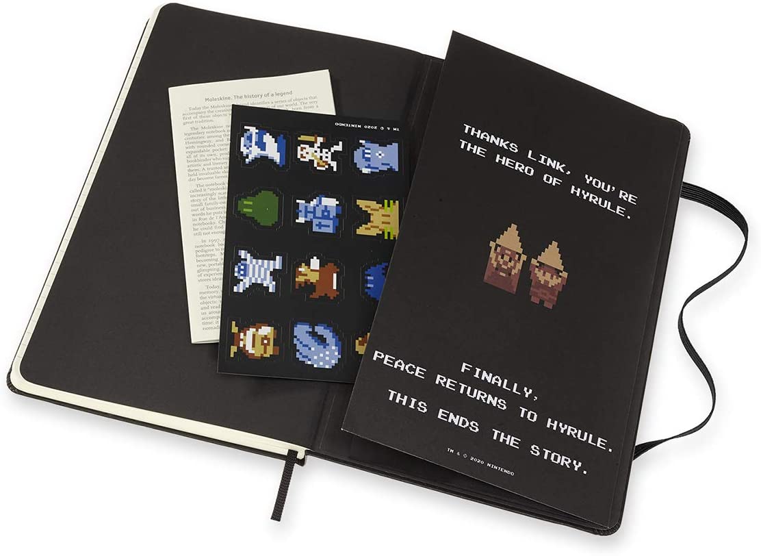 Moleskine The Legend of Zelda Limited Edition Ruled Notebook