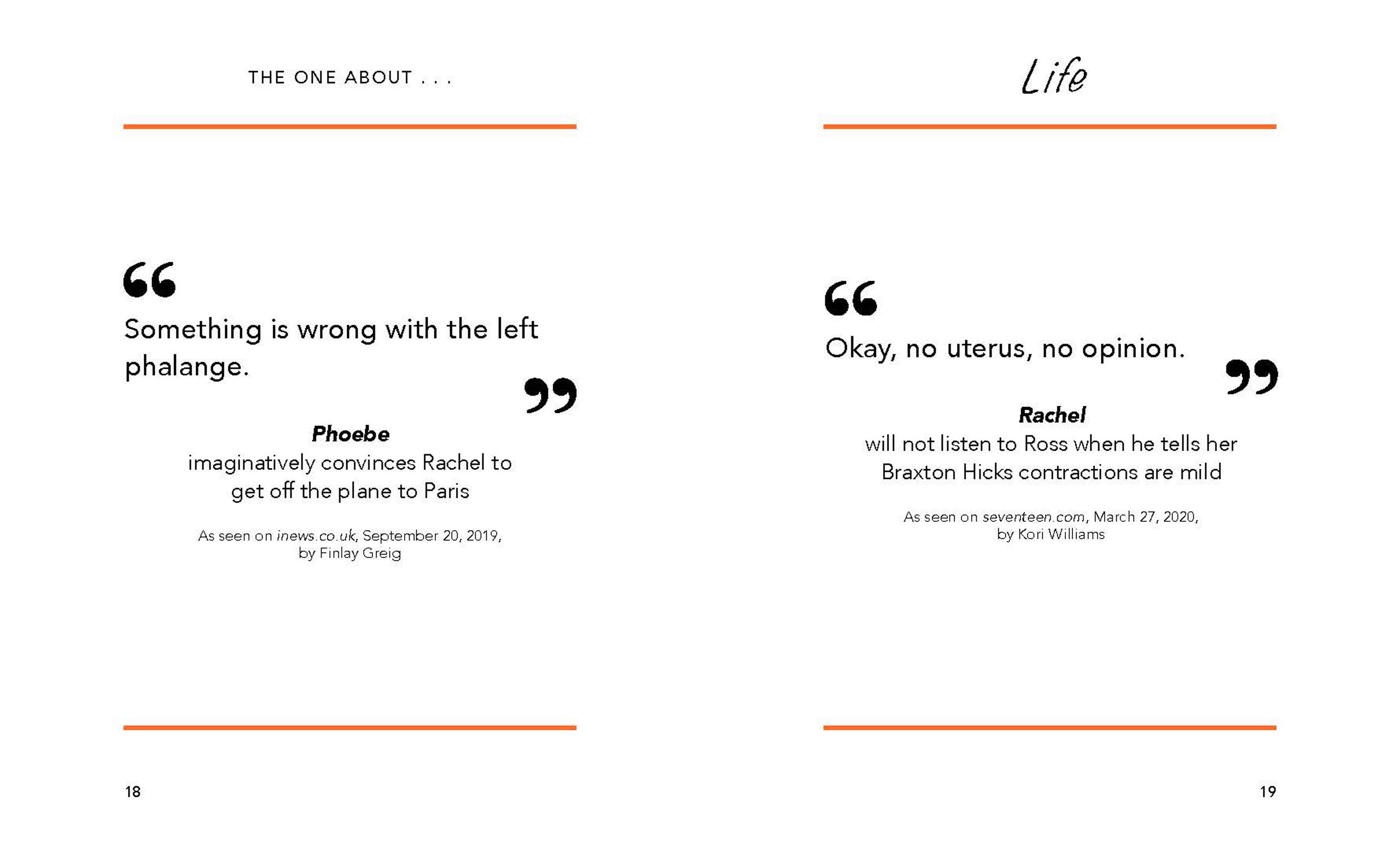 The One About Their Best OneLiners