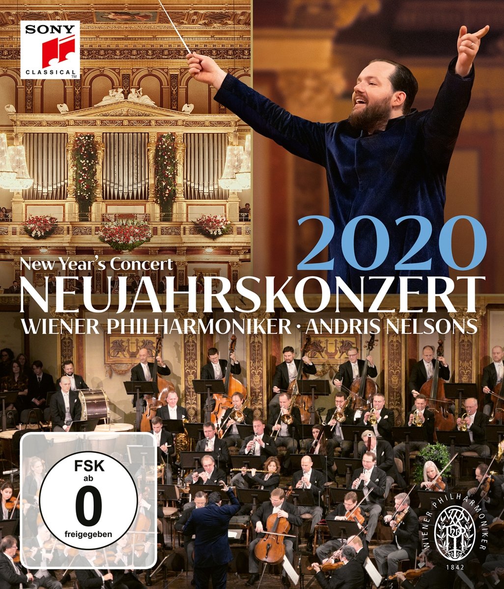 New Year's Concert 2020 (BluRay Disc) Wiener Philharmoniker, Andris