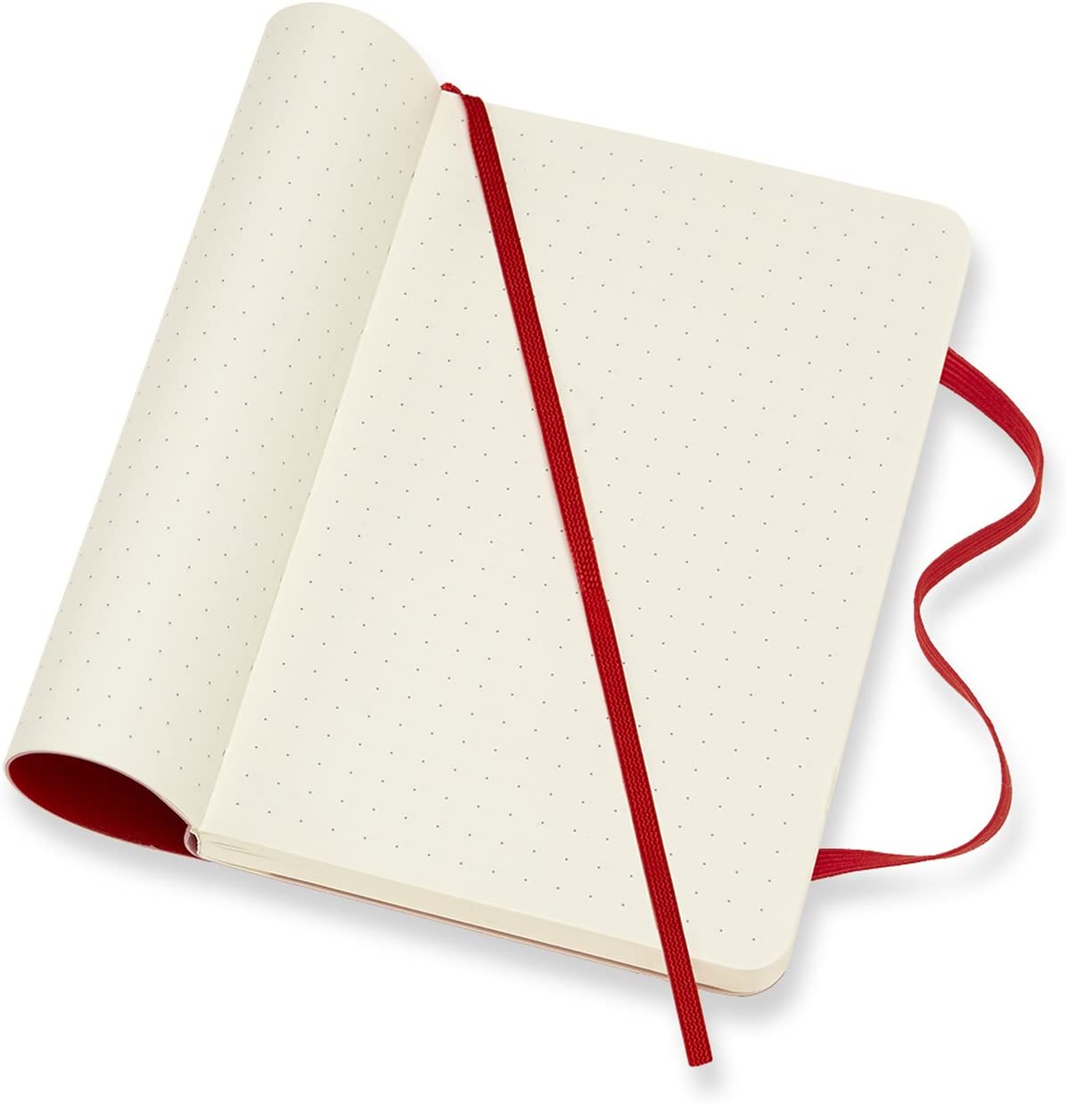 Moleskine Classic Pocket, Soft Cover, Dotted Scarlet Red