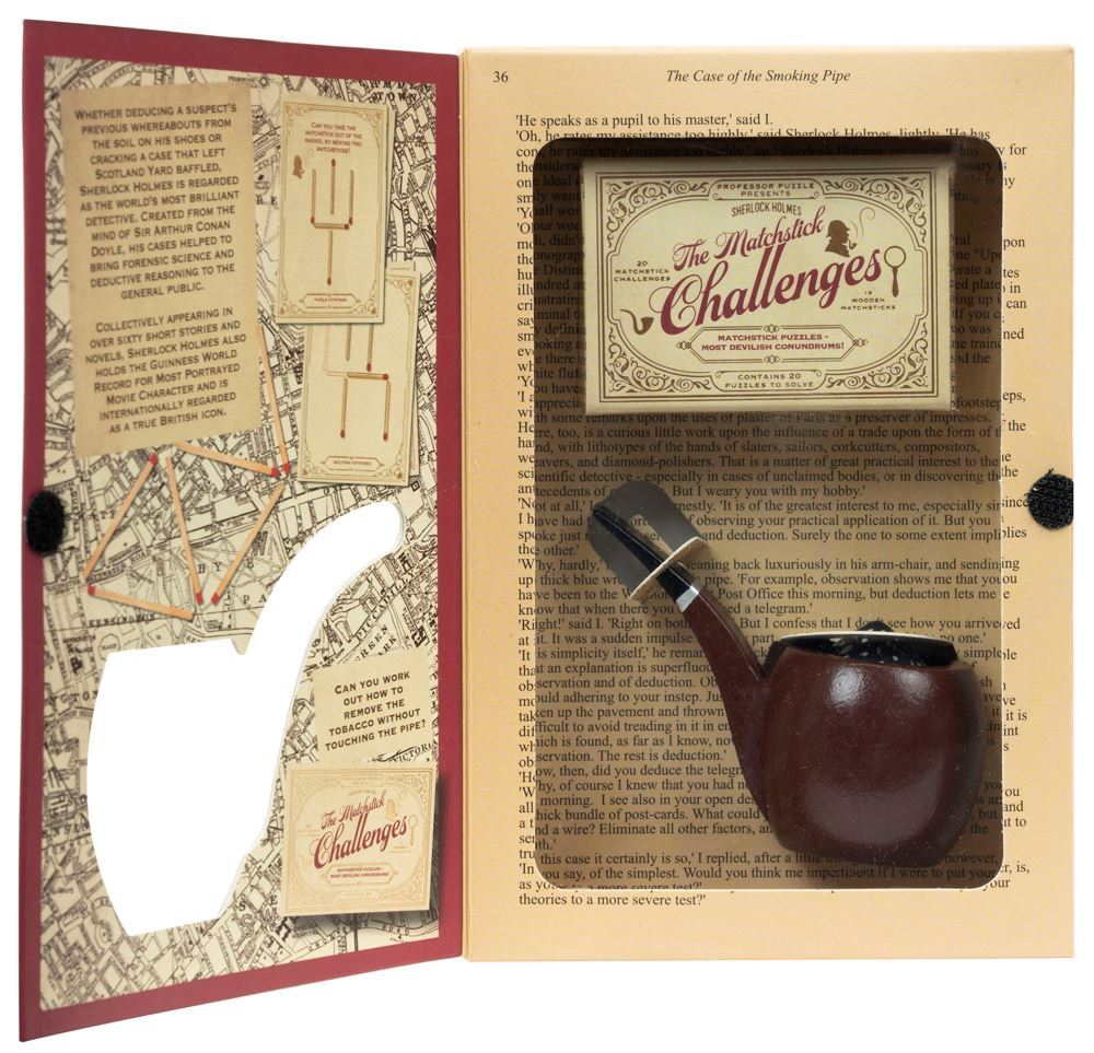 Puzzle The Case of the Smoking Pipe Professor Puzzle