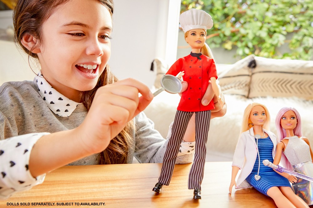Papusa Barbie, you can be anything Chef bucatar Mattel