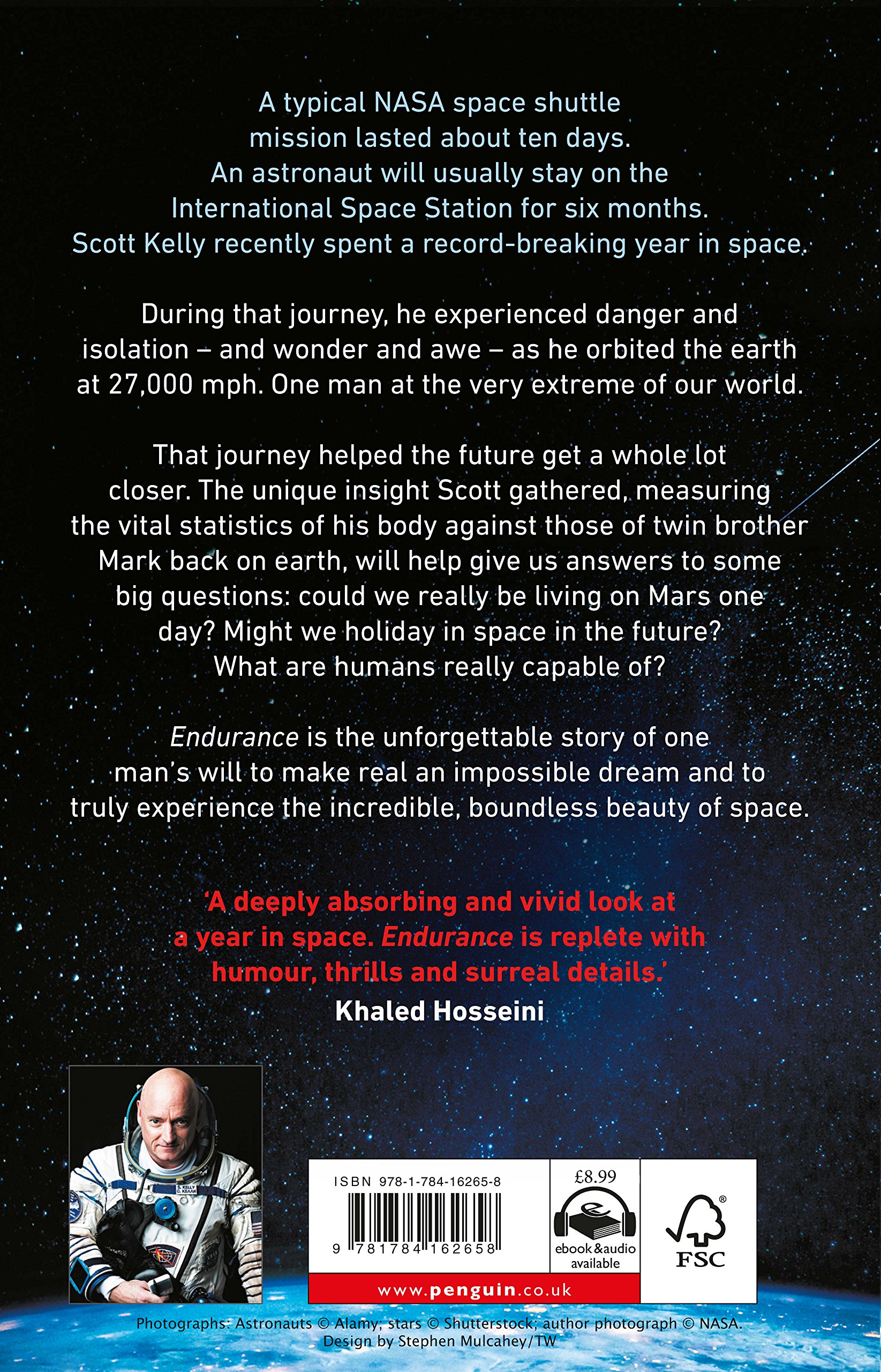 Endurance A Year in Space, A Lifetime of Discovery Scott Kelly