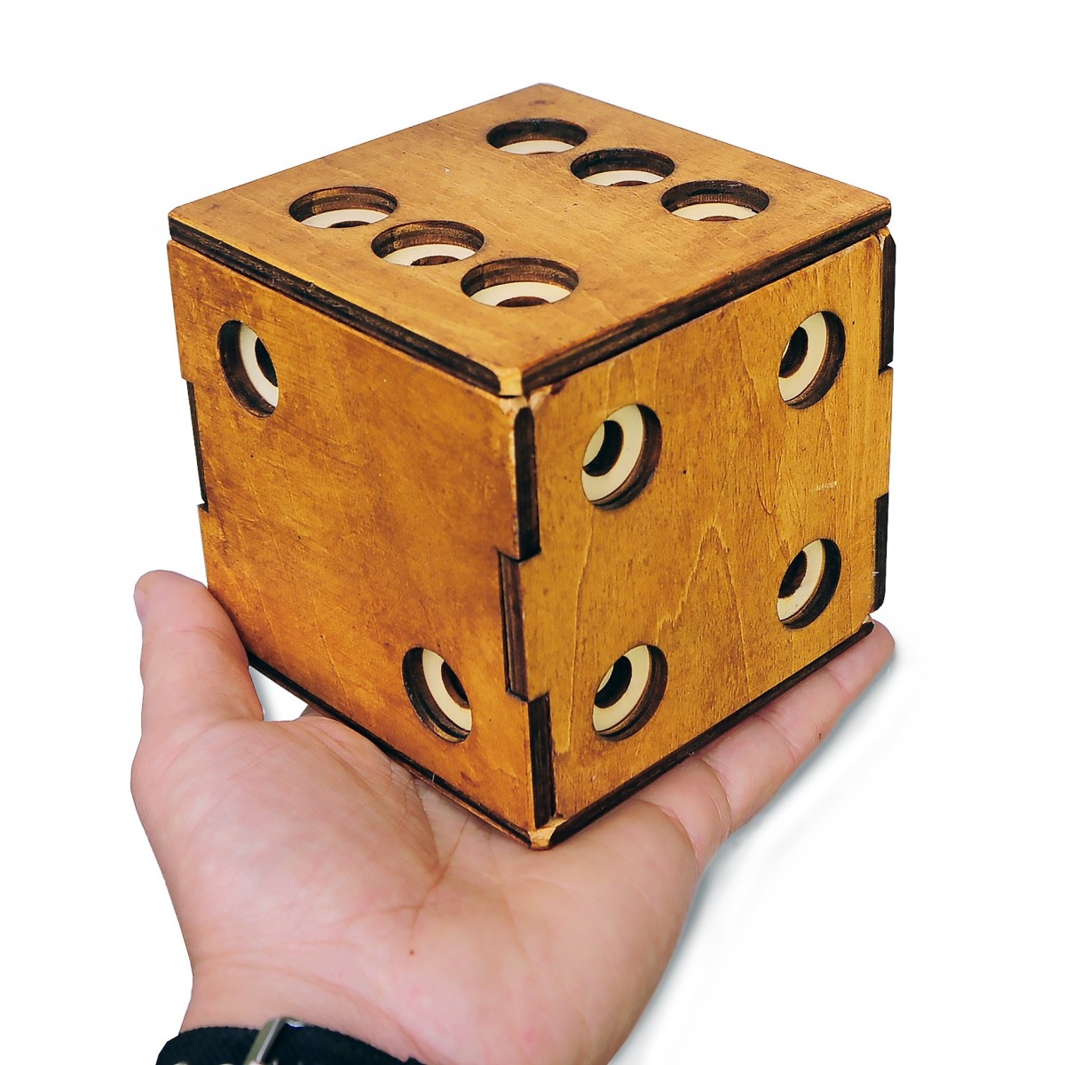 Puzzle din lemn Dice Secret Box Logica Giochi