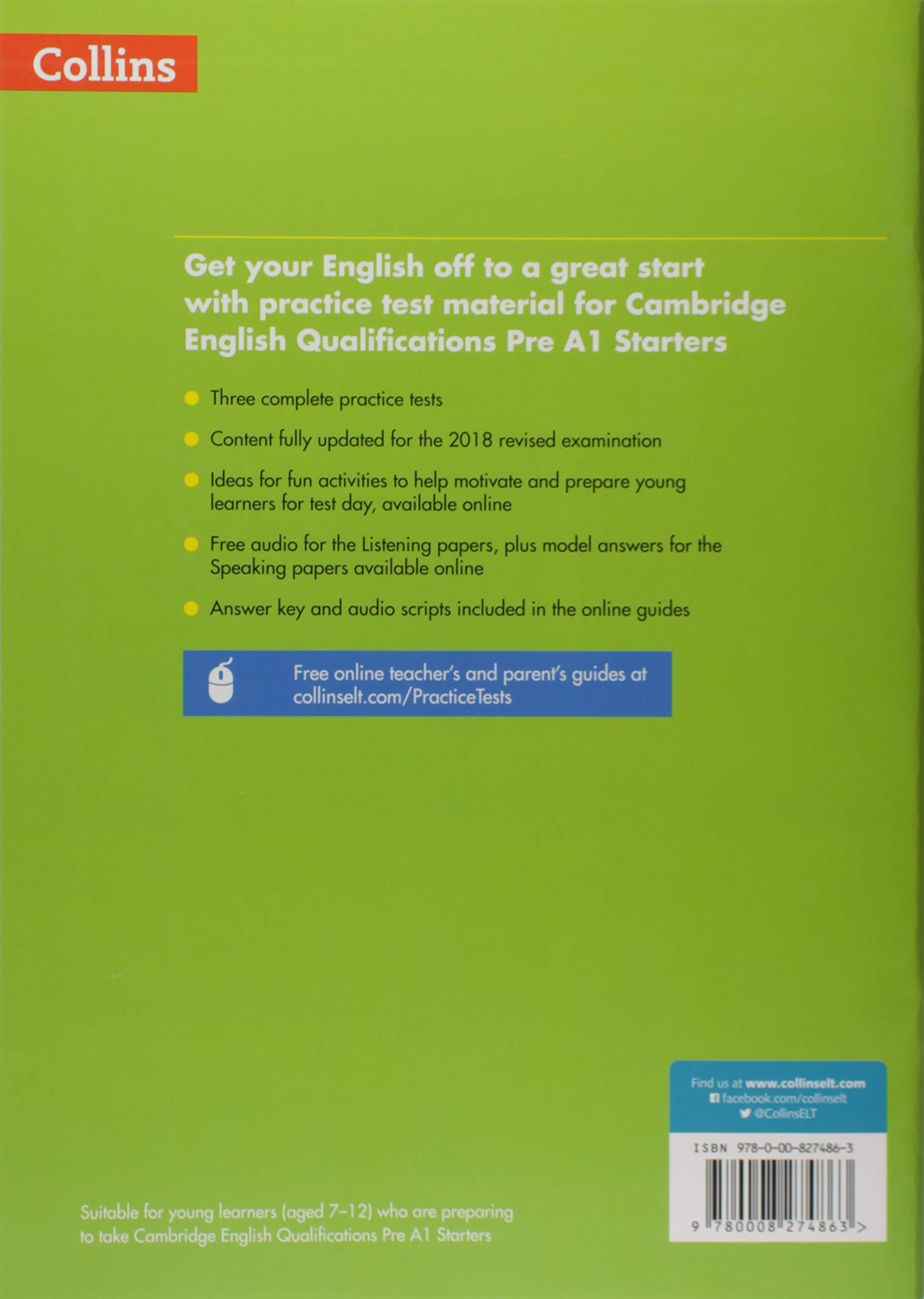 Practice Tests for Pre A1 Starters Barbara Mackay, Anna Osburn