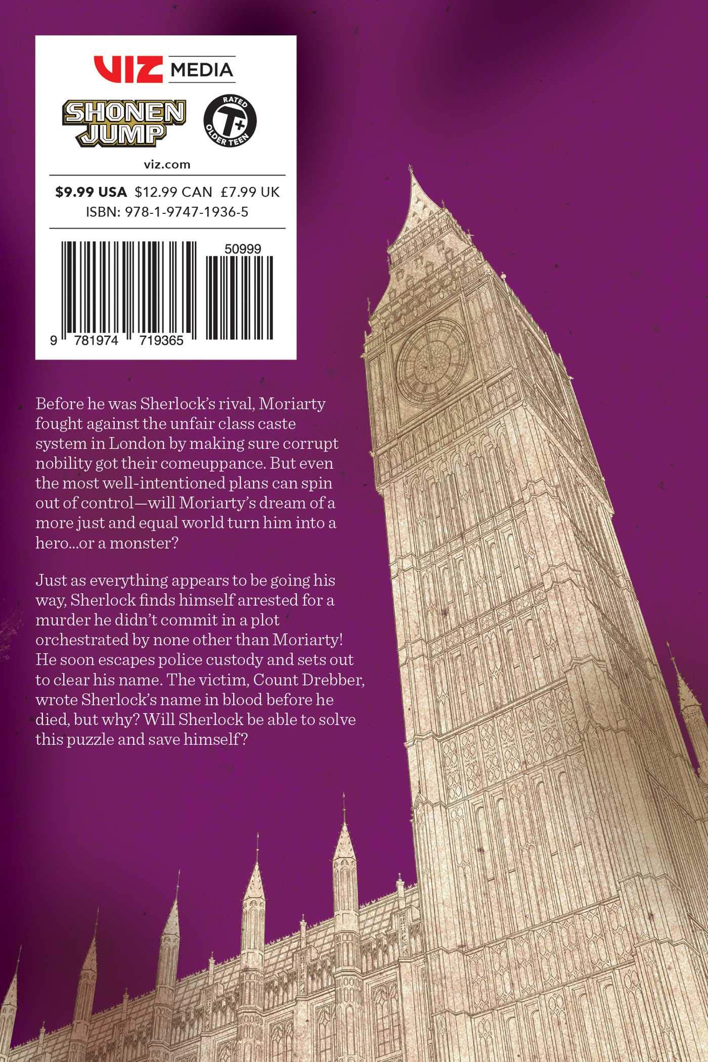 Moriarty the Patriot Volume 3 Ryosuke Takeuchi, Hikaru Miyoshi