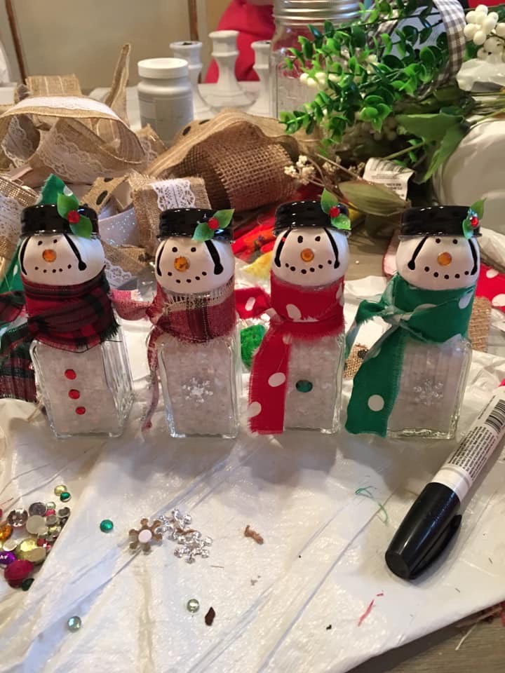 Dollar Tree Salt and Pepper Shaker Craft Ideas Debbiedoos