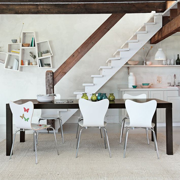 Create an elegant and contemporary style for your home with this set. 17 Expandable Wooden Dining Tables