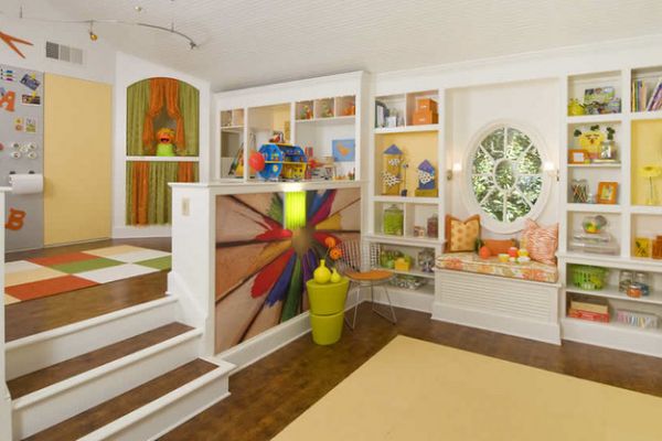 Incredible Playroom Color Schemes Ideas With Simple Design