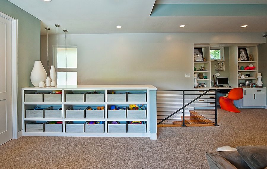 Cozy Office Playroom Ideas For Small Space