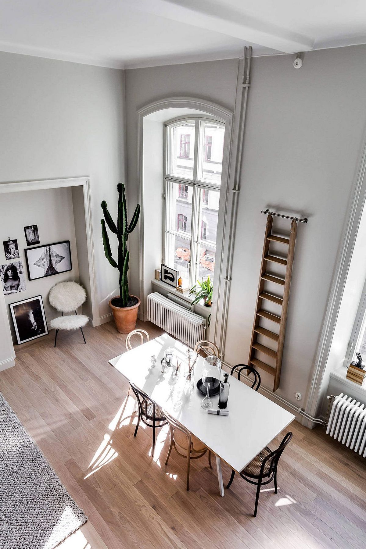 Stylishly Scandinavian Contemporary Apartment in Stockholm