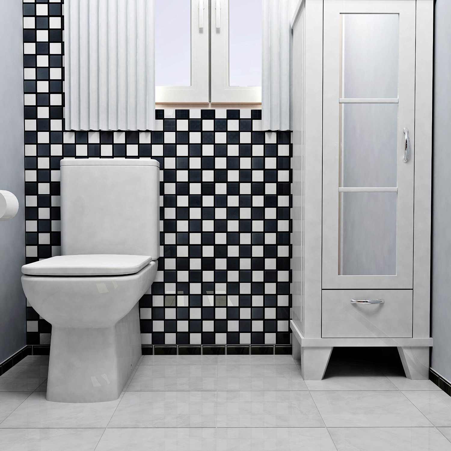 Black And White Checkered Bathroom Floor Clsa Flooring Guide