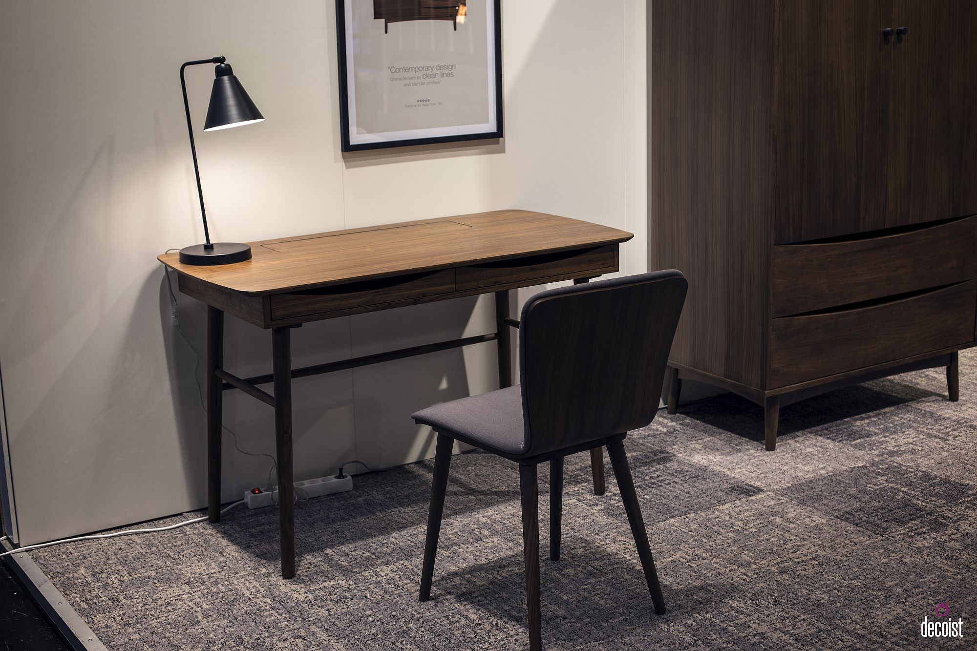 Hallway to Home Office 20 SpaceSavvy Desks for an Ergonomic Workspace