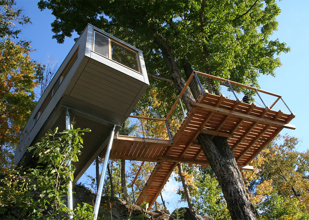 Modern Treehouses Childhood Dream Turned into a Luxury Getaway