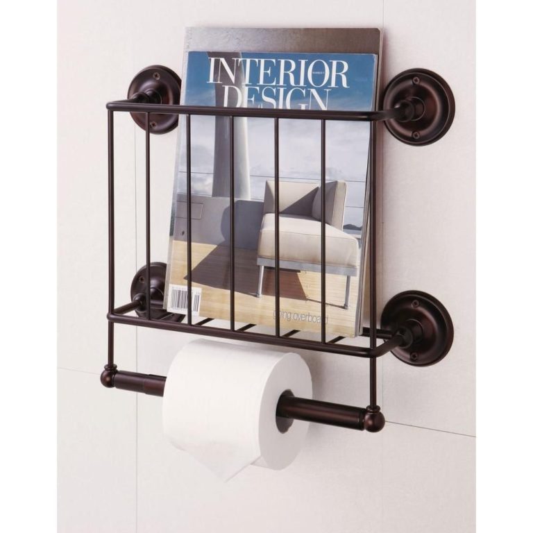 16+ Stylish Bathroom Magazine Holder Ideas Decoist