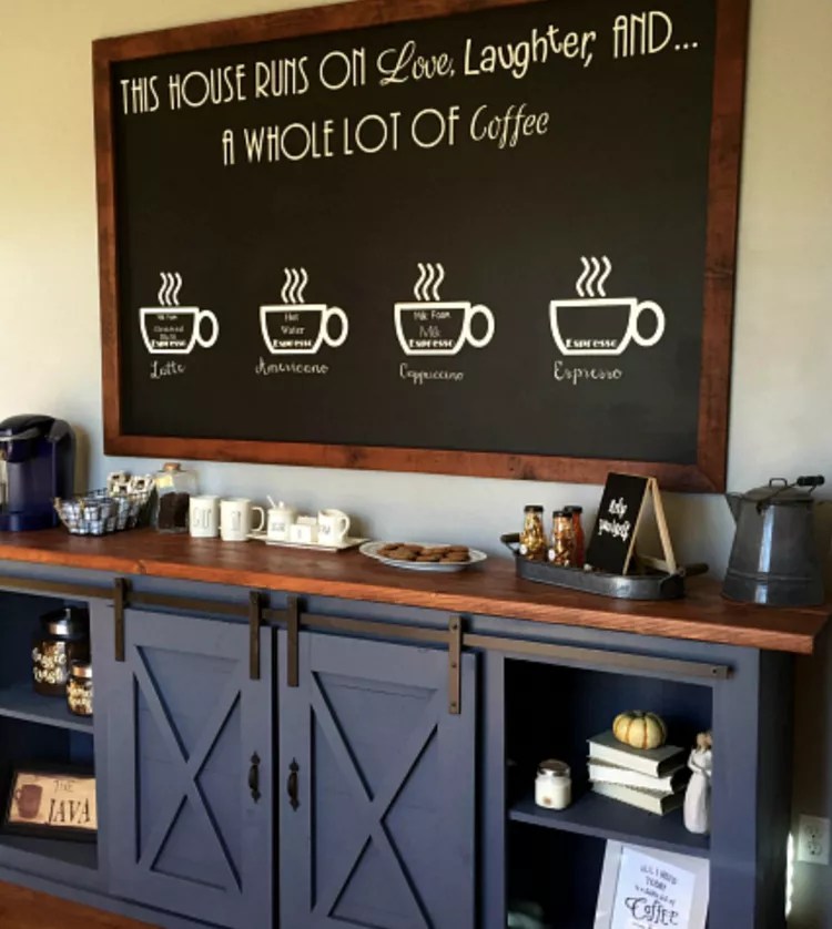 Coffee Bar Ideas 30+ Inspiring Setup Photos! Homestyling Guru