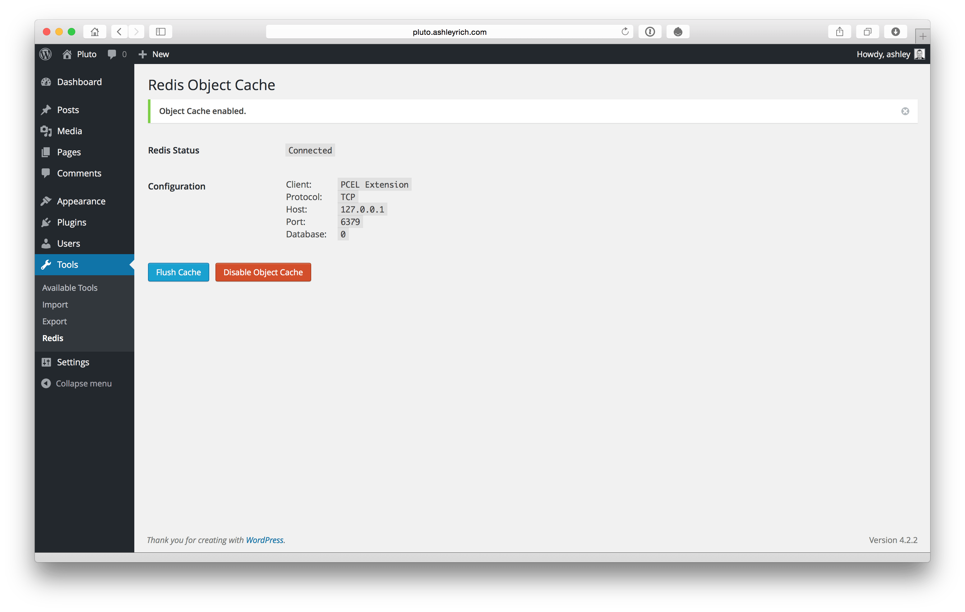 Configure Redis Object Cache & Nginx FastCGI Page Cache for WordPress