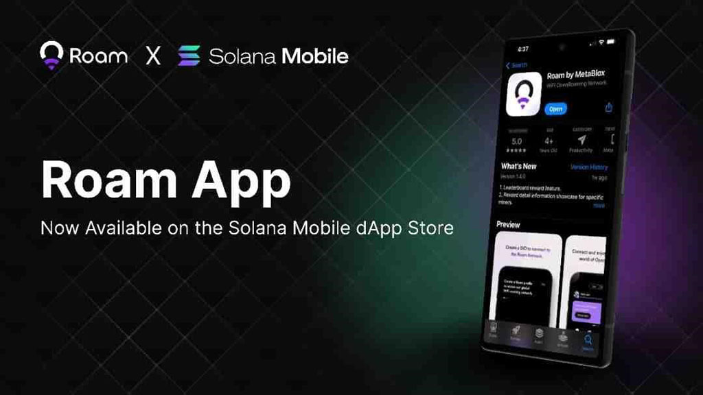 Roam Integrates with Solana Mobile's Saga Phone DePIN Scan