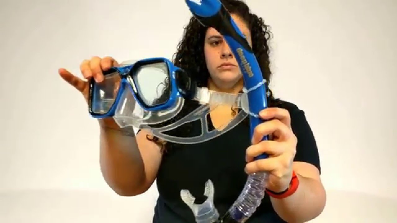 How To Properly Attach Your Snorkel To Diving Goggles DesertDivers